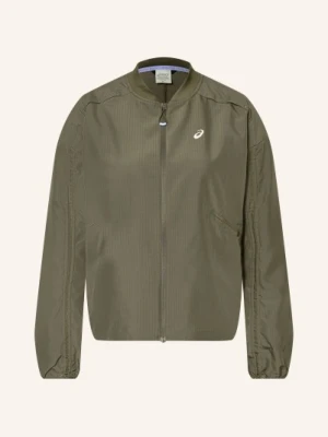 Asics Kurtka Do Biegania Nagino gruen