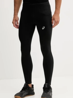 Asics legginsy treningowe CORE WINTER męskie kolor czarny z nadrukiem 2011D368