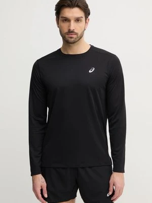 Asics longsleeve do biegania Core kolor czarny gładki 2011D219