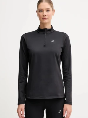 Asics longsleeve sportowy kolor czarny z półgolfem 2012D294