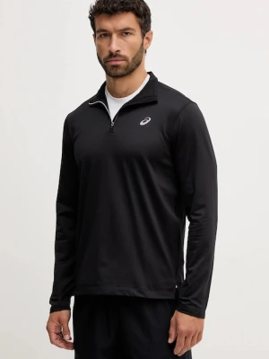 Asics longsleeve treningowy kolor czarny z nadrukiem 2011D369