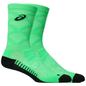 ASICS Performance Run Crew Sock 3013B283-300, Unisex, Zielone, skarpetki, nylon, rozmiar: 39-42