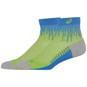 ASICS Performance Run Sock Quarter 3013A980-301, Unisex, Zielone, skarpetki, syntetyk, rozmiar: 47-49