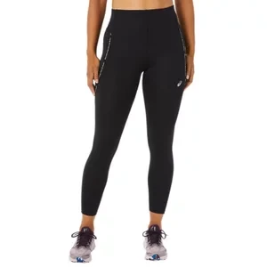 ASICS Race High Waist Tight 2012C347-001, Damskie, Czarne, leginsy, poliester, rozmiar: S