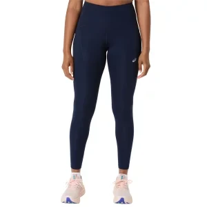 ASICS Road High Waist Tight 2012C968-400, Damskie, Granatowe, leginsy, poliester, rozmiar: L