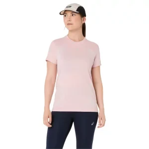 ASICS Road Seamless SS Top 2012D292-700, Damskie, Różowe, t-shirty, poliester, rozmiar: L