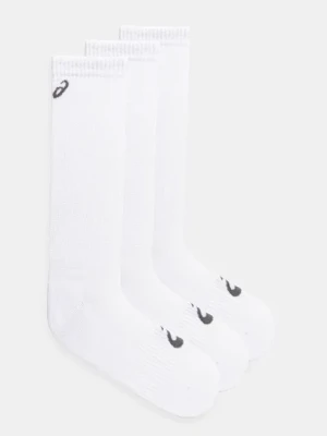 Asics skarpetki 3-pack kolor biały 155204.0001