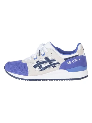 asics Skórzane sneakersy "Asics Gel-Lyte III OG" w kolorze kremowo-fioletowym rozmiar: 44,5