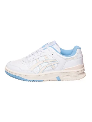asics Skórzane sneakersy w kolorze biało-błękitno-kremowym rozmiar: 42,5