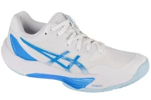 ASICS Sky Elite FF 3 1052A075-103, Damskie, Białe, buty do siatkówki, tkanina, rozmiar: 38