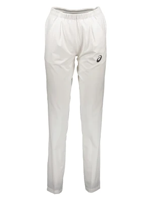 asics Spodnie sportowe w kolorze białym rozmiar: S