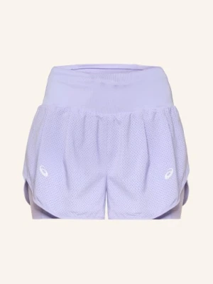 Asics Szorty Do Biegania 2 W 1 Road blau