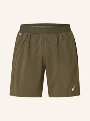 Asics Szorty Do Biegania 2 W 1 Road braun