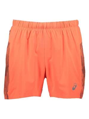 asics Szorty "Sport 5IN" w kolorze pomarańczowym do biegania rozmiar: M