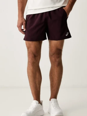 Asics szorty sportowe męskie ROAD 5IN SHORT bordowy