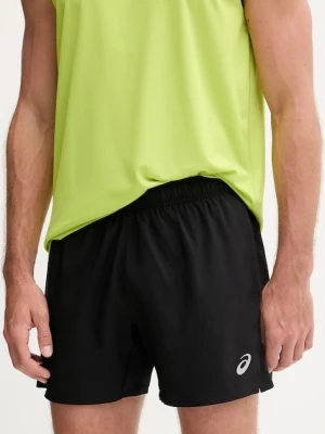 Asics szorty treningowe męskie kolor czarny 2011D214