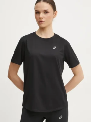 Asics t-shirt do biegania Core kolor czarny 2012D170