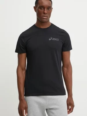 Asics t-shirt męski kolor czarny z nadrukiem 2031E659