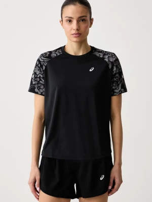 Asics T-shirt treningowy damski ROAD LITE-SHOW SS TOP czarny