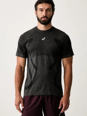 Asics T-shirt treningowy męski ROAD SEAMLESS SS TOP czarny