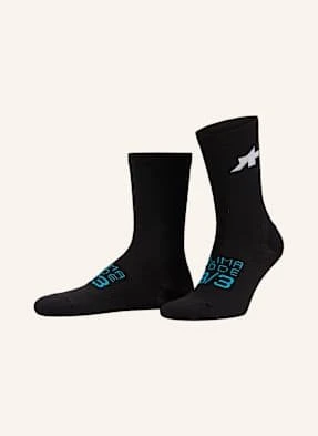 Assos Skarpety Rowerowe Winter schwarz