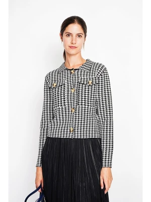 ASSUILI Blezer w kolorze biało-czarnym rozmiar: 36