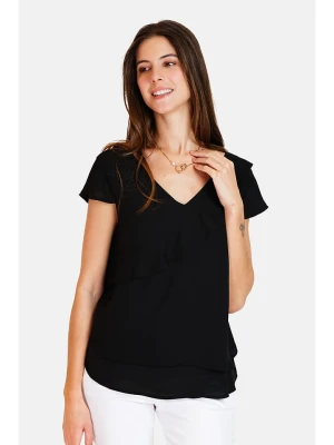 ASSUILI Bluzka w kolorze czarnym rozmiar: 42