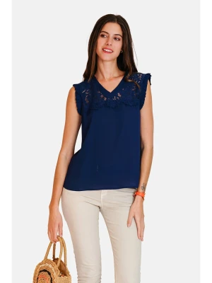 ASSUILI Bluzka w kolorze granatowym rozmiar: 36