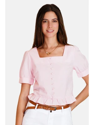 ASSUILI Bluzka w kolorze jasnoróżowym rozmiar: 40
