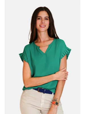 ASSUILI Bluzka w kolorze zielonym rozmiar: 42