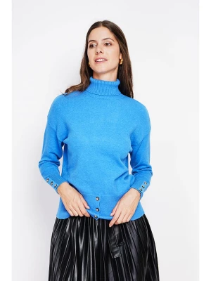 ASSUILI Golf w kolorze błękitnym rozmiar: 34