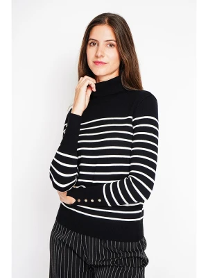 ASSUILI Golf w kolorze czarno-białym rozmiar: 34