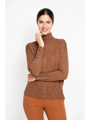 ASSUILI Golf w kolorze jasnobrązowym rozmiar: 34