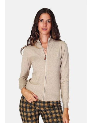 ASSUILI Kardigan w kolorze beżowym rozmiar: 42