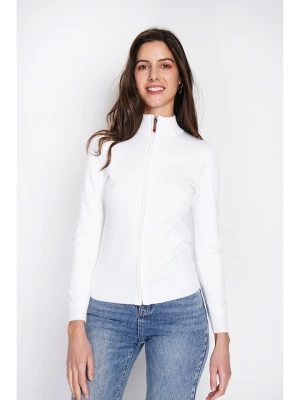 ASSUILI Kardigan w kolorze białym rozmiar: 34