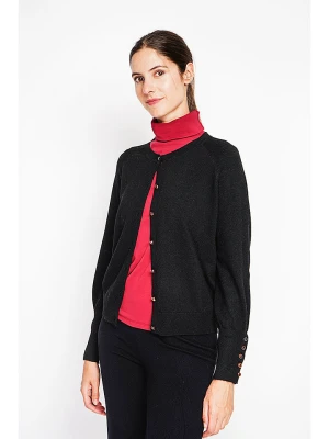 ASSUILI Kardigan w kolorze czarnym rozmiar: 40