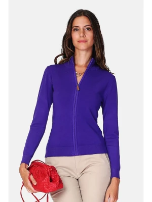 ASSUILI Kardigan w kolorze fioletowym rozmiar: 40