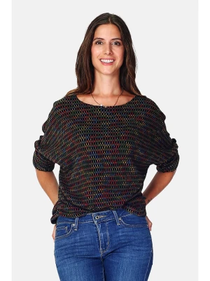 ASSUILI Kaszmirowy sweter ze wzorem rozmiar: 36