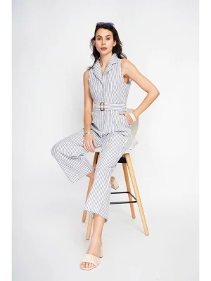 ASSUILI Kombinezon w kolorze szaro-białym rozmiar: 42