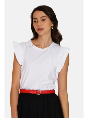 ASSUILI Koszulka w kolorze białym rozmiar: 36