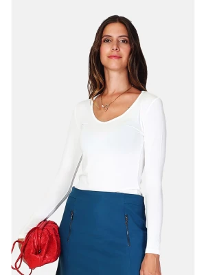 ASSUILI Koszulka w kolorze białym rozmiar: 40