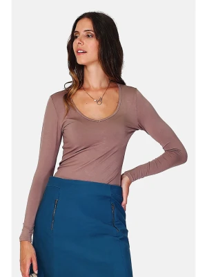 ASSUILI Koszulka w kolorze szarobrązowym rozmiar: 42