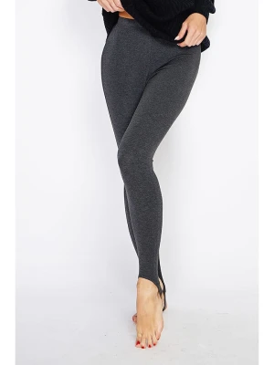 ASSUILI Legginsy w kolorze antracytowym rozmiar: 36