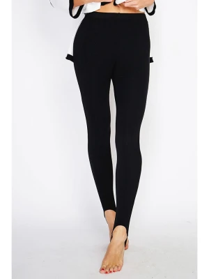 ASSUILI Legginsy w kolorze czarnym rozmiar: 38