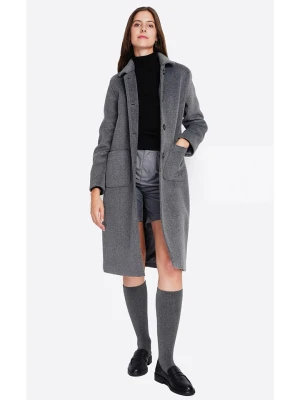ASSUILI Płaszcz przejściowy w kolorze ciemnoszarym rozmiar: 34