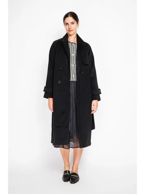 ASSUILI Płaszcz przejściowy w kolorze czarnym rozmiar: 36