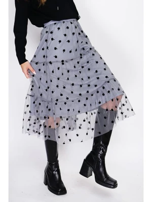 ASSUILI Spódnica w kolorze szarym rozmiar: 36