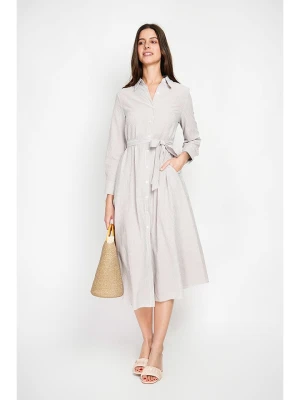 ASSUILI Sukienka w kolorze beżowym rozmiar: 38