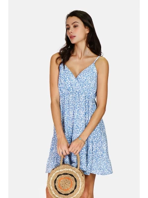 ASSUILI Sukienka w kolorze błękitno-białym rozmiar: 38