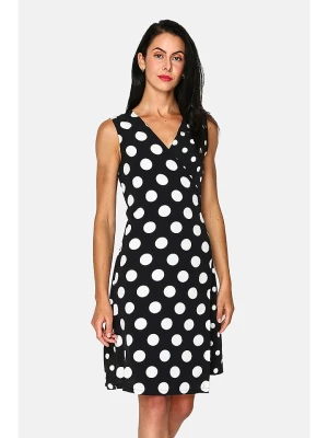ASSUILI Sukienka w kolorze czarno-białym rozmiar: 40